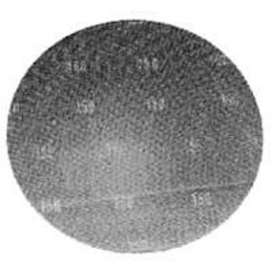 Essex Silver Line 17SC80 Sanding Disc, 17 in Dia, 80 Grit, Medium, Screen Cloth Backing
