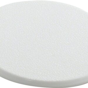 Shepherd Hardware 9551 Round Protector, White, 1-1/4 in L, 1-1/4 in W, Plastic