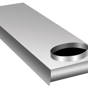 Dundas Jafine UD48 Dryer Vent Duct, 4 in Dia, 28 to 45 in L, Aluminum