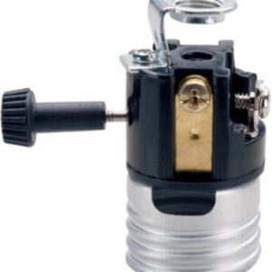 Pass & Seymour 7090MH Lamp Holder, 2-1/2 in H Dimensions, 250 V, 250 W, Metal Housing Material