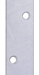 ProSource MP-Z08-013L Mending Plate, 8 in L, 1-1/4 in W, Steel, Screw Mounting