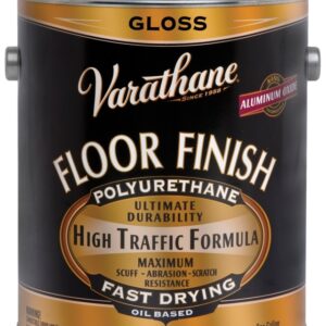 Varathane 130031 Floor Finish Paint, Gloss, Liquid, Crystal Clear, 1 gal, Can