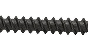 ProFIT 0280058 Screw, #6 Thread, 1 in L, Fine Thread, Bugle Head, Phillips Drive, Sharp Point, Phosphate, 329/BX