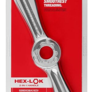 Milwaukee 49-57-5002 Tap and Die Threading HandleÃ¢â¬â¹, 1 in Tap/Die, 11 in L, Metal, Ergonomic Grip Handle