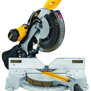 DEWALT DW716 Miter Saw, 12 in Dia Blade, 2 x 8 in 45 deg, 2 x 10 in at 90 deg Cutting Capacity, 3800 rpm Speed