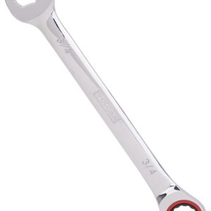 Vulcan PG3/4 Combination Wrench, SAE, 3/4 in Head, Chrome Vanadium Steel, Polished Mirror