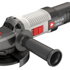 Porter-Cable PCEG011 Angle Grinder, 6 A, 5/8 in Spindle, 4-1/2 in Dia Wheel, 12,000 rpm Speed