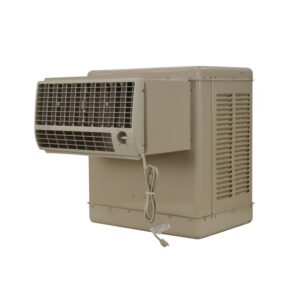 Champion-Essick WCM28 Evaporative Cooler, 3.6 gal Tank, 2-Speed, 115 V, 5.5 A, Cool Sand