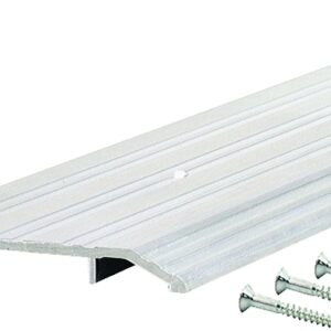 M-D TH015 68320 Saddle Threshold, 36 in L, 5 in W, Aluminum, Mill
