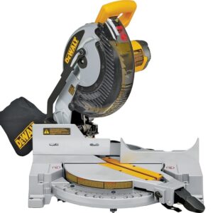 DEWALT DW713 Miter Saw, 120 V, 15 A, 10 in Dia Blade, 2 x 6 in 45 deg, 4 x 4 in at 90 deg Cutting Capacity