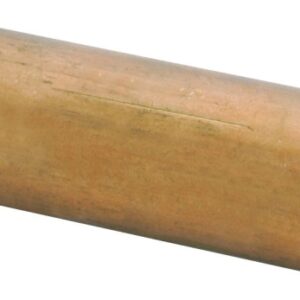 Anderson Metals 38300-0240 Pipe Nipple, 1/8 in, NPT, Brass, 370 psi Pressure, 4 in L