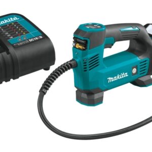 Makita LXT Series DMP180SYX Cordless Inflator Kit, 18 V, 120 psi Max Pressure, 25-1/2 in L Hose