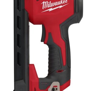Milwaukee M12 2448-20 Cable Stapler, Tool Only, 12 V, 2 Ah, 3/4 in W Crown, Medium Crown Staple, 45 Magazine