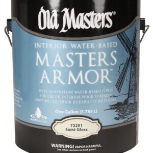 Old Masters 72201 Wood Stain, Semi-Gloss, Liquid, 1 gal