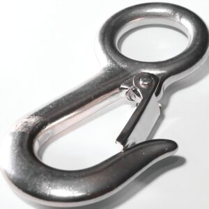 Baron 2311S Spring Snap, 13/16 in Snap Opening, 4 in L Dimensions, 400 lb Working Load, Stainless Steel