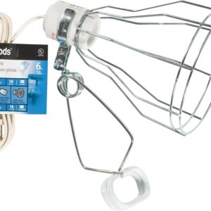 CCI 0324 Clamp Light, 10-1/2 in Dia Dimensions, 150 W, Incandescent Lamp