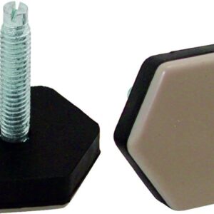 Shepherd Hardware 9468 Furniture Glide, PTFE, Beige