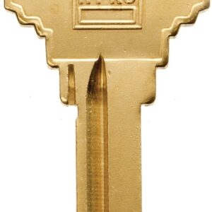 Hy-Ko 21200SC1BR Key Blank, Brass, For: Schlage Cabinet, House Locks and Padlocks, SC1 Key Number