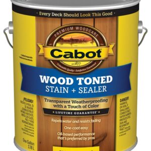 Cabot 140.0003004.007 Deck and Siding Stain, Heartwood, Liquid, 1 gal