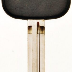 Hy-Ko 12005TR47 Automotive Key Blank, Brass/Plastic, Nickel, For: Toyota Vehicle Locks, TR47 Key Number