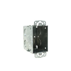 Southwire G602-OW-UPC Switch Box, 8-Knockout, 1/2 in Knockout, Steel, Silver, Galvanized
