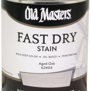 Old Masters 62404 Fast Dry Stain, Aged Oak, Liquid, 1 qt