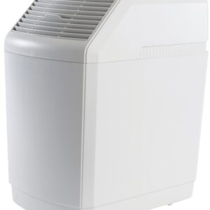 Aircare 831 000 Evaporative Humidifier, 0.75 A, 120 V, 90 W, 3-Speed, 2700 sq-ft Coverage Area, Digital Control, White