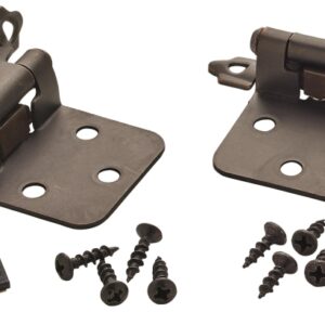 Amerock BPR3429ORB Cabinet Hinge, Oil-Rubbed Bronze