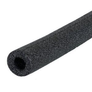 M-D 50205 Prep-Slit Tube Pipe Insulation, 6 ft L, Polyethylene, Black, 7/8 in Pipe