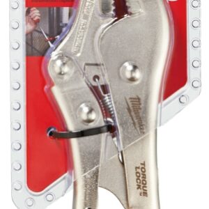 Milwaukee Torque Lock 48-22-3507 Locking Plier, 7 in OAL, 1-3/4 in Jaw Opening, Cushion-Grip Handle, 5/8 in W Jaw