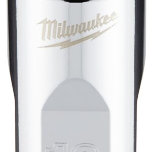 Milwaukee 45-34-9083 Socket, 13 mm Socket, 3/8 in Drive, 6-Point, Chrome Vanadium Steel, Chrome