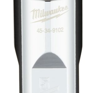 Milwaukee 45-34-9102 Socket, 5/8 in Socket, Standard Socket, 0.86 in OAL, 1/2 in Drive, 6-Point, Chrome Vanadium Steel