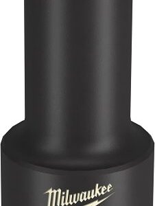 Milwaukee SHOCKWAVE Impact Duty Series 49-66-6117 Deep Impact Socket, 5/16 in Socket, 3/8 in Drive, Square Drive