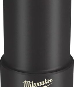 Milwaukee SHOCKWAVE Impact Duty Series 49-66-6155 Deep Impact Socket, 13 mm Socket, 3/8 in Drive, Square Drive, 6-Point