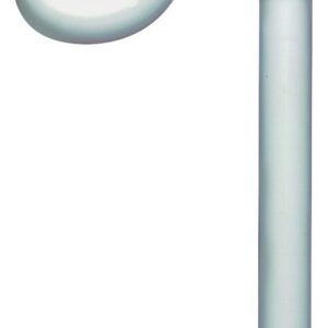Plumb Pak PP66-3W S-Trap, 1-1/2 in, Slip, Plastic, White
