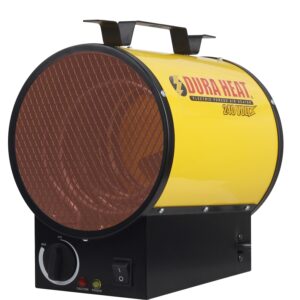 Dura Heat EUH4000 Air Heater, 20 A, 240 V, 3750 W, 12,800 Btu Heating, Yellow