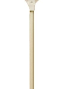 Hy-Ko DM300R48 Driveway Marker, Rod Mounting, Fiberglass Post, Red Reflector