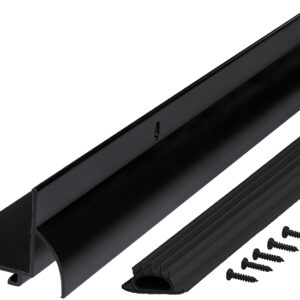 M-D 11824 Under Door Seal, 2-1/4 in W, 1-3/8 in Thick, 36 in L, Aluminum