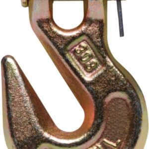 Campbell T9503415 Clevis Grab Hook, 5/16 in, 4700 lb Working Load, 70 Grade, Steel, Yellow Chrome