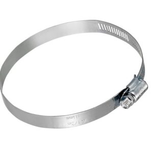 Lambro 381 Worm Gear Clamp, 6 in Duct, Clamping Range: 5-5/8 to 6-1/2 in, Steel, Zinc