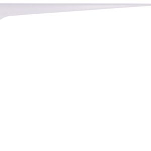 ProSource 21140HL-PS Shelf Bracket, 110 lb/Pair, 10 in L, 8 in H, Steel, White