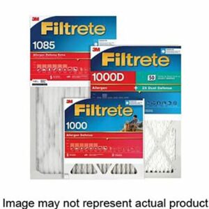 Filtrete AL12-4 Air Filter, 24 in L, 24 in W, 11 MERV, 1000 MPR, Cardboard Frame
