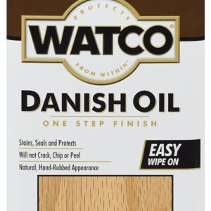 Watco 65731 Danish Oil, Natural, Liquid, 1 gal, Can