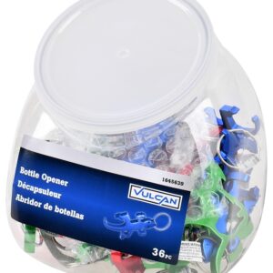 Vulcan JLWAOA30 Key Chain, Animal, Key Ring Ring, 7/8 in Dia Ring, Aluminum Case, Blue/Green/Red