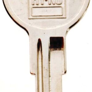 Hy-Ko 11010IN8 Key Blank, Brass, Nickel, For: ILCO Cabinet, House Locks and Padlocks, IN8 Key Number