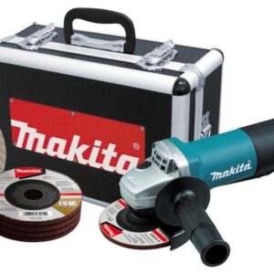 Makita 9557PBX1 Series Angle Grinder, 7.5 A, 4-1/2 in Dia Wheel, 11,000 rpm Speed