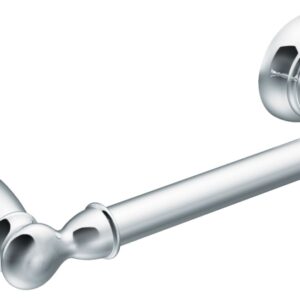 Moen Banbury Series Y2608CH Pivoting Paper Holder, Stainless Steel/Zinc, Chrome