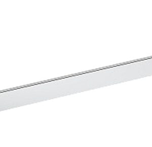 Moen Rinza Y1124CH Towel Bar, 24 in L Rod, Zinc, Chrome, Wall Mounting