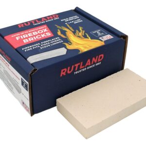 Rutland 603-1 Fire Brick, 9 in L, 4-1/2 in W