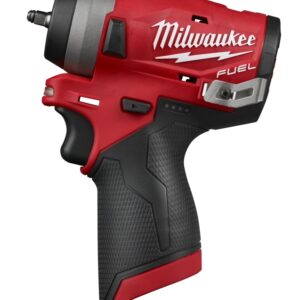 Milwaukee 2552-20 Impact Wrench, Tool Only, 12 V, 2.4 Ah, 1/4 in Drive, Straight Drive, 4300 ipm